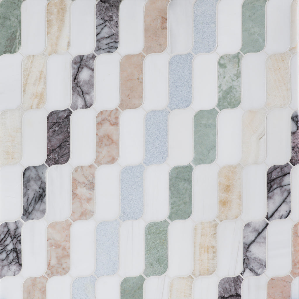 Michelle Gerson Slide Mosaic – Bold, Playful, Geometric Tile