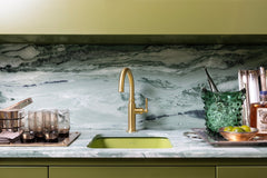 Althea Green Marble Bar