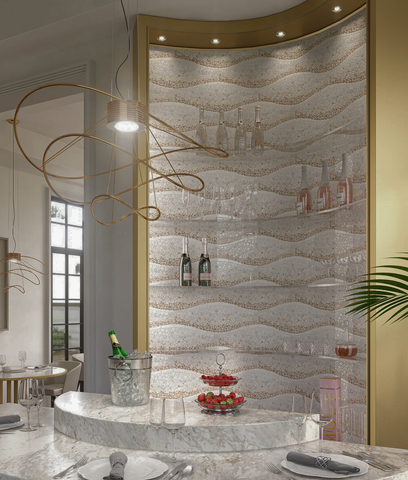 Tile That Goes With Gold Fixtures