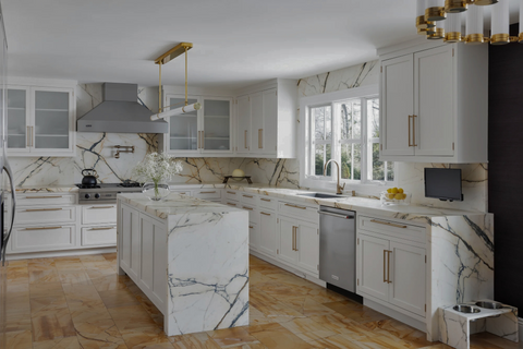 Tiles to Go With Cashmere Kitchen