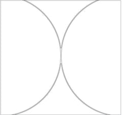 Moons waterjet mosaic line drawing
