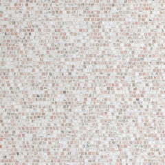 Norwegian Rose Marble Mosaic  Honed Stone Broken Joint 1.0cm
