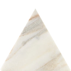 Aya Gold tumbled triangle stone tile