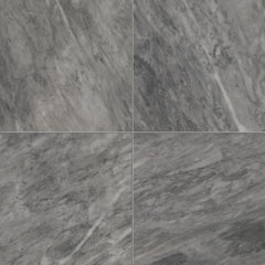 Bardiglio Nuvolato honed marble tile