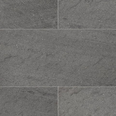 Basaltina honed basalt tile, 12 x 24 in