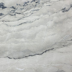 Bianco Nuvoloso Marble Swatch Card  Honed Swatch Samples Slab