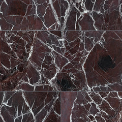 Breccia Vino honed marble tile