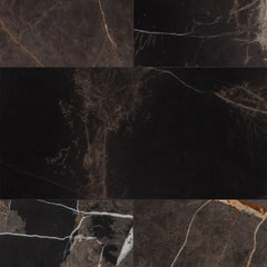 Bronze Fantasy Marble Tile  Leather 12" x 24" x 3/8" Stone Micro-Beveled Edge