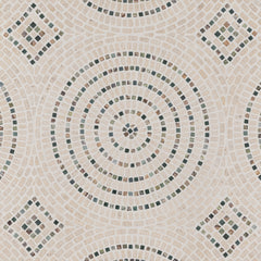 Mandala Mosaic  Tumbled Stone