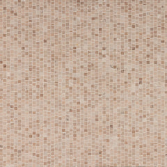 Rosa Perlino Marble Mosaic  Honed Stone Broken Joint 1.0cm