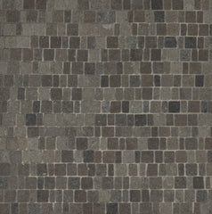 Sea Grey Limestone Mosaic  Antiqued Stone Broken Joint 3.0cm