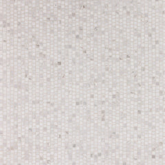 Volakas White Dolomite Mosaic  Honed Stone Broken Joint 1.0cm