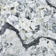 White Jade Collage Swatch Card  Polished Swatch Samples Slab