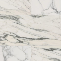 Arabescato Corchia honed marble tile, 12 x 24 in