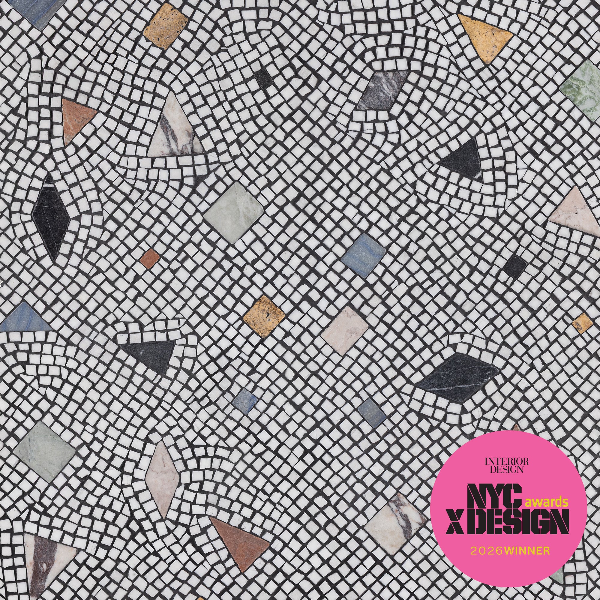 Alison Rose Artifact Mosaic Stone – Artistic Tile