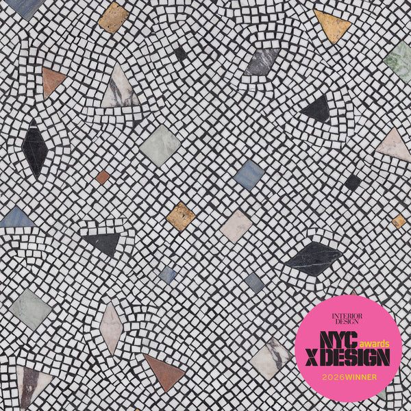 Alison Rose Artifact Mosaic Stone – Artistic Tile