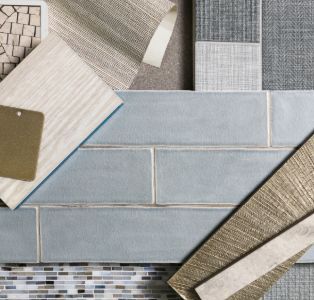 Dolce Vita Dolomite Slab – Beige Base, Charcoal Veins – Artistic Tile