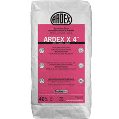 Ardex X4 white thin-set mortar, 40 lb bag