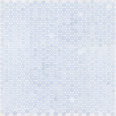 Penny Lane Azul Cielo Marble Swatch Card  Honed Samples