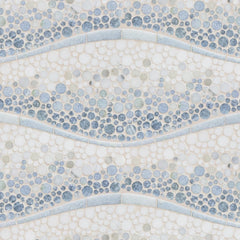 Blue Ombre Swatch Card  Polished Swatch Samples