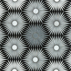 Constellation Blackout marble waterjet mosaic tile