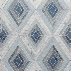 Echo Grand Blue mosaic tile