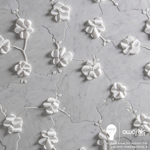 Carrara Marble Backsplash