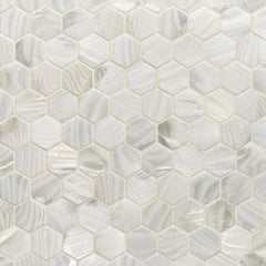 Rivershell White Mosaic  Shell