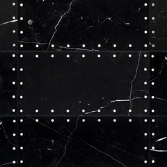 Stateroom Nero Marquina marble tile