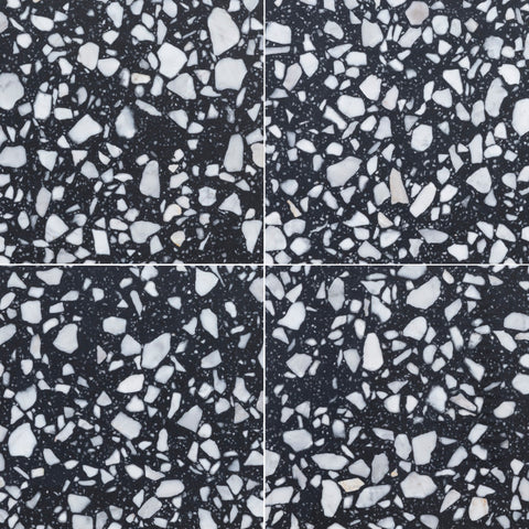 24 x 24 Black Tile