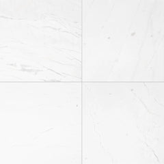 Winter White Marble Swatch Card  18 x 18 x 3/8" Samples