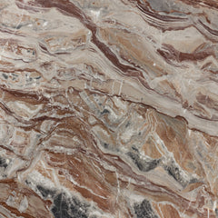 Arabescato Orobico Rosso Marble Slab 3/4"  Honed Stone