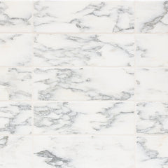 Arabescato Marble Swatch Card  4 x 12 x 3/8" Samples