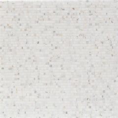 Mosaic Calacatta Gold Marble Swatch Card  Samples Broken Joint 1.0cm