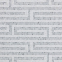 Hudson Key White Swatch Card  Honed Samples