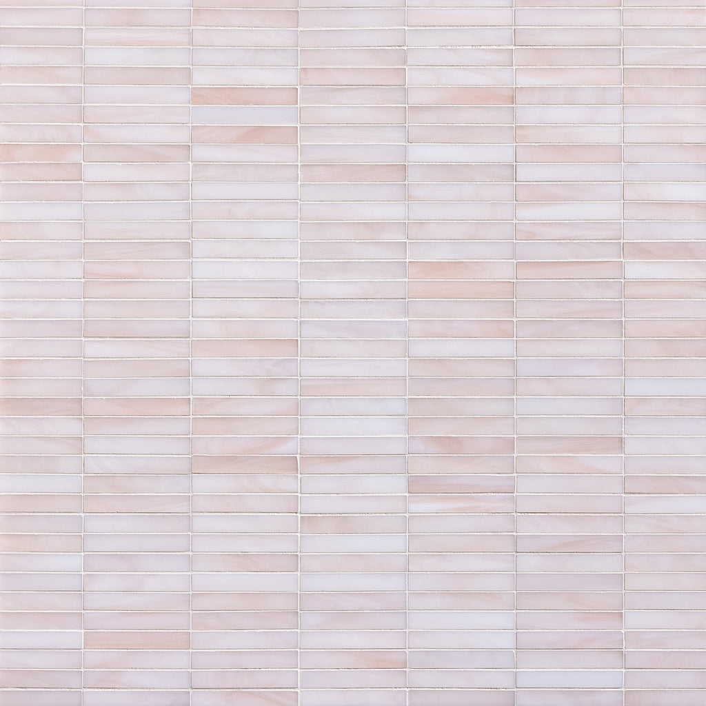 Key Tile Means Keys Mosaic Gloss Glass – Linear, Shimmery & Artisanal – Artistic Tile
