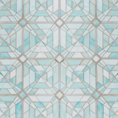Lauren Harper Asscher Blue Watercolor Swatch Card  Gloss Samples