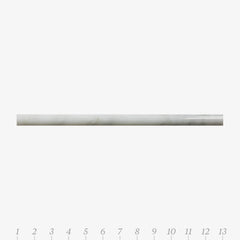 Opus 1 Pacific White Marble Swatch Card  Samples Baccello