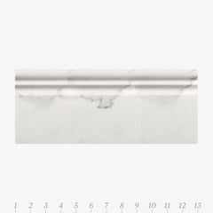 Opus 5 Calacatta Gold Marble Swatch Card  Samples Base