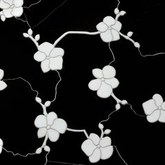 Orchid Flat Nero Marble Mixed Finish Waterjet WJ Mosaic ©
