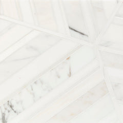 Strada Bianco Polished Stone WJ Mosaic ©