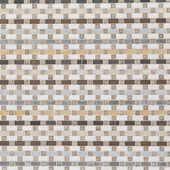 Tessuto Smoke Mixed Finish Stone Mosaic ©