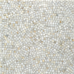 Whirlwind Calacatta Gold Marble Polished Stone Mosaic ©